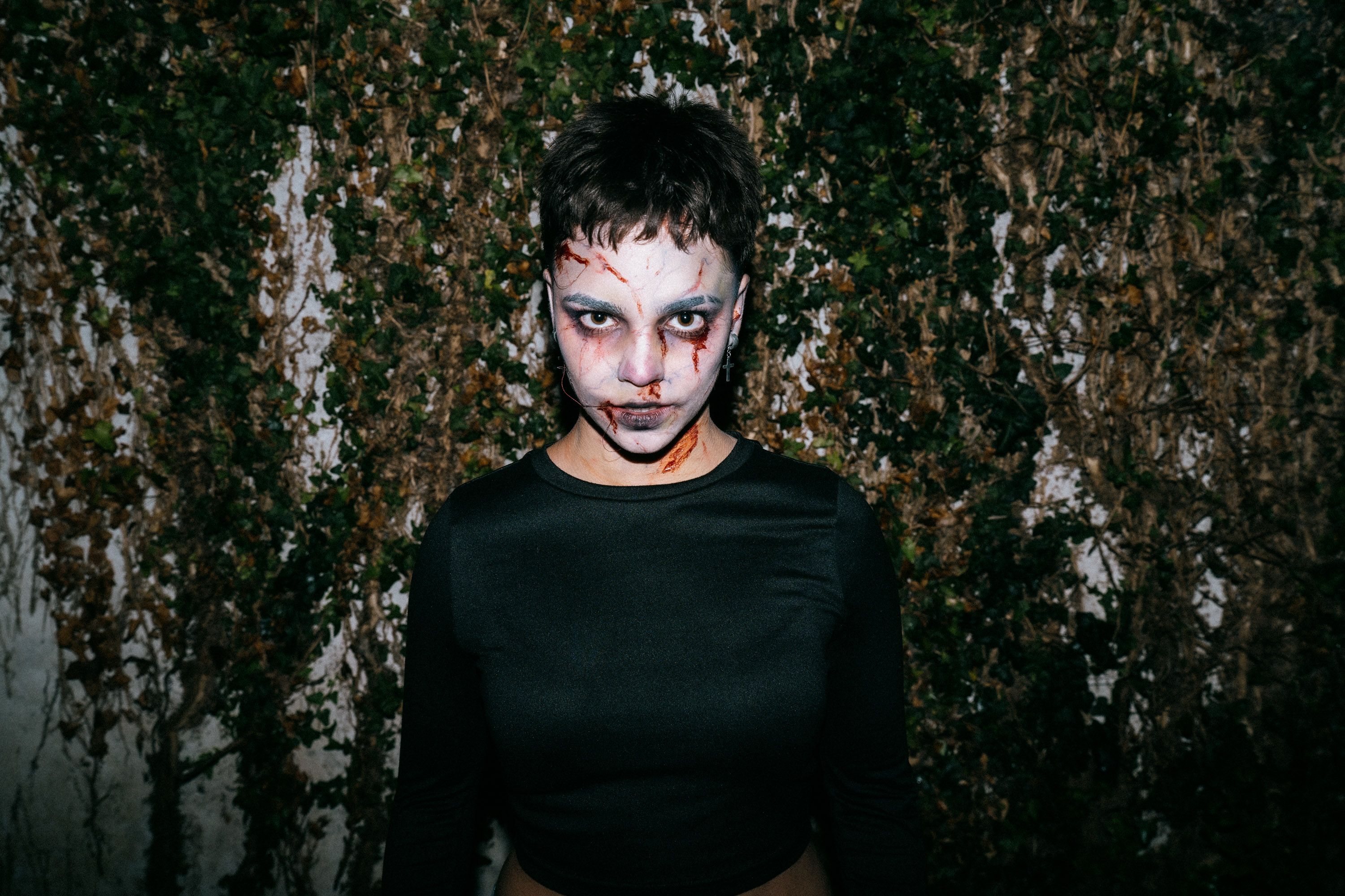 Maquillaje de caracterización para una sesión fotográfica